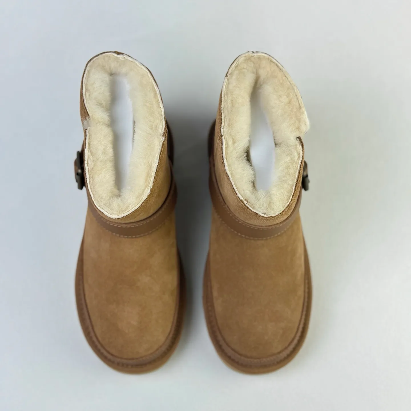 Guangzhou top version ❗ Local 💰560 UGG Classic Novelty cow split leather, warm, simple and versatile, snow boots for women